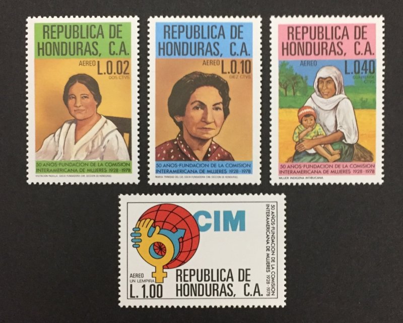 Honduras 1981 c695-8, Women's Commission, MNH.