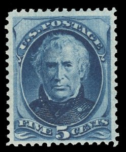 MOMEN: US STAMPS #179 MINT OG H VF SOUND CAT. $700 LOT #77593*