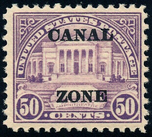 Canal Zone 80 50¢ 1924 Arlington Amphitheatre F-VF NH