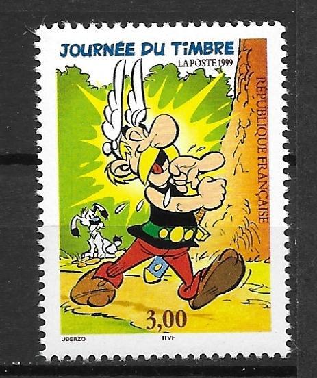 France 2706a Asterix single MNH From Booklet