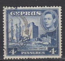 Cyprus - 1951  KGVI 4pi Sc# 166    (8719)