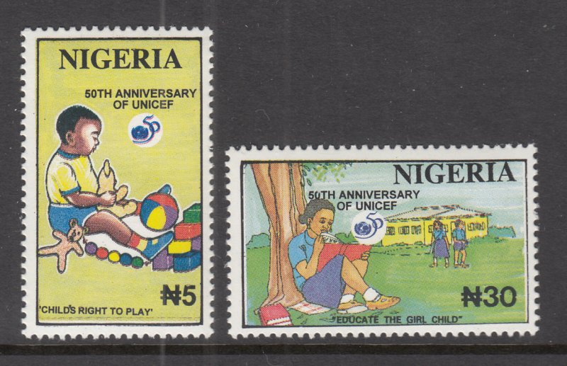 Nigeria 680-681 MNH VF