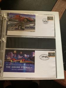 STAMP STATION PERTH: Australia FDC Collection Adelaide Formula 1 Australia Post