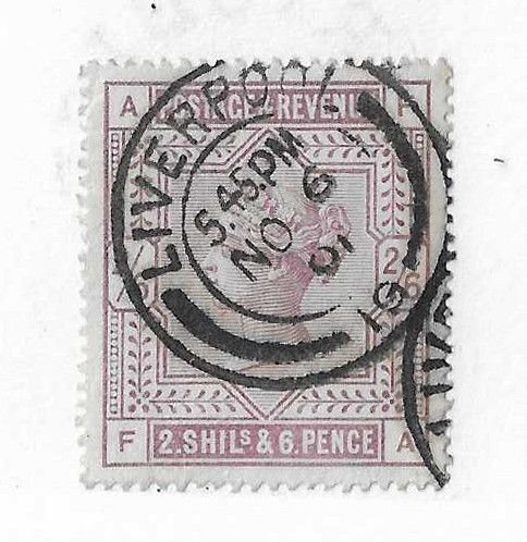 GB Sc #96 2sh6p  used with CDS VF