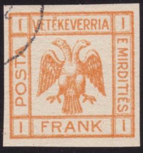 ALBANIA...An old forgery of a classic stamp................................69194