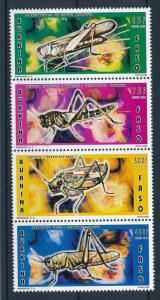 [30457] Burkina Faso 1996 Insects Insekten Insectes  MNH