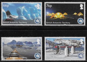 British Antarctic Territory Scott #'s 512 - 515 MNH