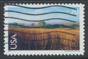 USA  SC# C136 Airmail  Nine Mile Prairie  2001   see scan