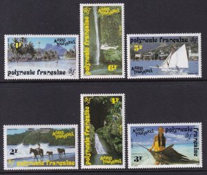 French Polynesia 581-586 MNH VF