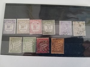 Monaco 1905-1924 used/unused