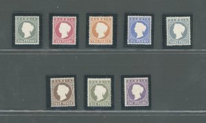 1886-93 The Gambia - Stanley Gibbons #21-35 - Queen Victoria - Crown CA Watermar