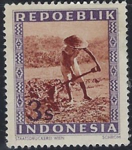 Indonesia 2 Part Gum 1948 issue (102)(ad4934)