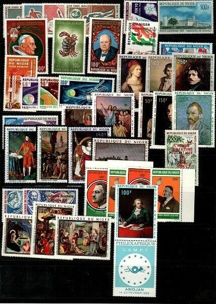 Niger - Collection of Mint NH sets and S/S (Catalog Value $122.90) [TD23]