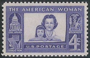 Scott: 1152 United States - The American Woman - MNH