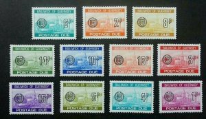 Guernsey Postage Due 1977 Postal Service (stamp 11v) MNH