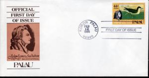 Palau 1985 FDC Audubon!