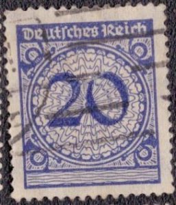 Germany 326 1923 Used