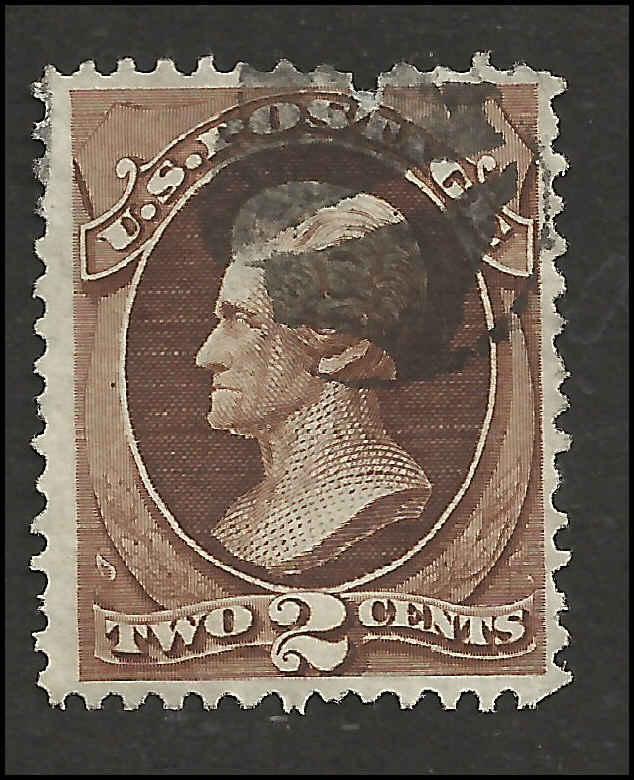 # 157 Brown Used FAULT Andrew Jackson