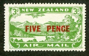 189 NZ  1931 scott #C4 mlh* (offers welcome)