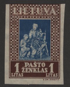 Lithuania 277I Spinning Wheel 1933