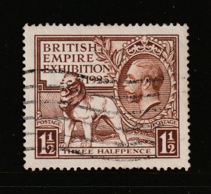 Great Britain a used 1925 Exhibition 1.5d