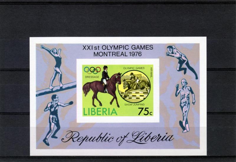 Liberia 1976 Montreal Olympics SS Imperf.MNH SC#C211 