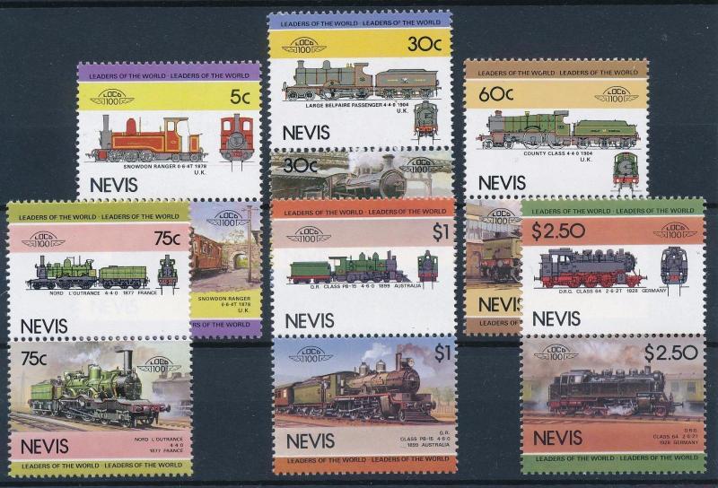[61324] Nevis 1985  Railway Train Eisenbahn Chermin De Fer  MNH