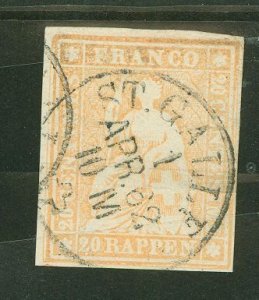 Switzerland #39 Used Single