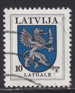 Latvia # 368b, Arms of Latgale Dated 1998, Used