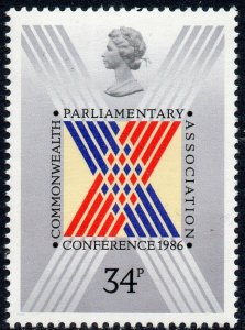 1986 Sg 1335 Commonwealth Parliamentary Association Conference Unmounted Mint