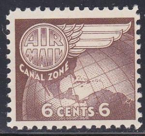 Canal Zone # C22, Globe & Wing, H