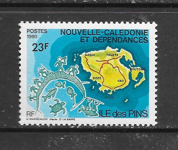 FISH - NEW CALEDONIA #452 MNH
