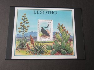 Lesotho 1986 Sc 520 WWF set MNH