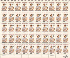 US Stamp - 1981 American Red Cross - 50 Stamp Sheet - Scott #1910