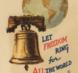 Let Freedom Ring for All the World Patriotic Cover #907 FDC First Day Issue 1943