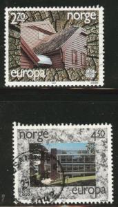 Norway Scott 905-6 used Europa 1987 set