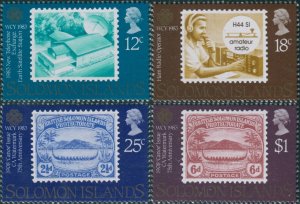 Solomon Islands 1983 SG508-511 Communications set MNH