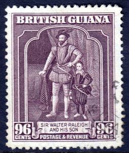 British Guiana - Scott #238 - Used - P12½ - SCV $3.25