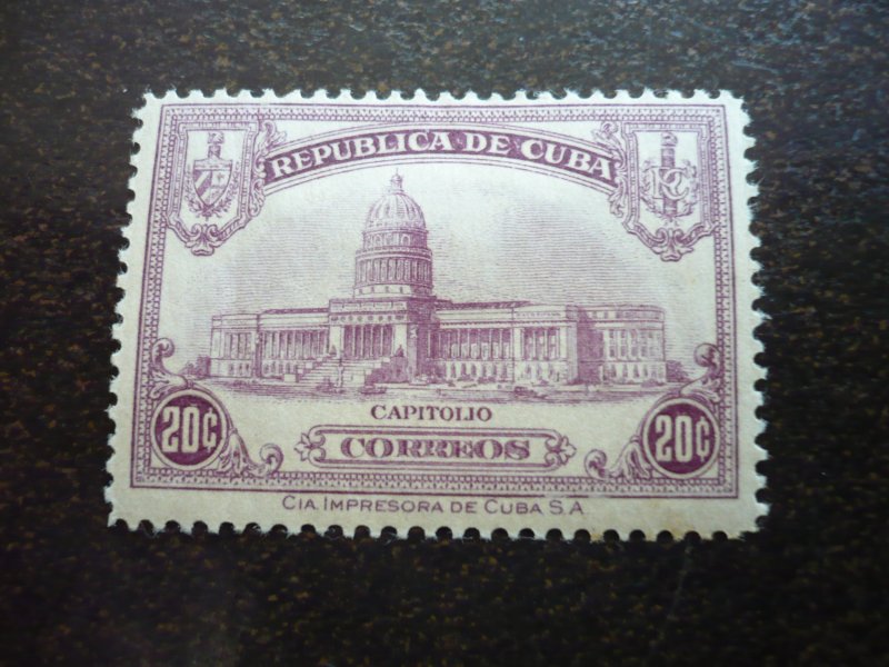 Stamps - Cuba - Scott# 294-298 - Mint Hinged Set of 5 Stamps