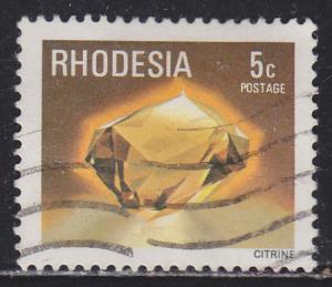 Rhodesia 296 Citrine 1970