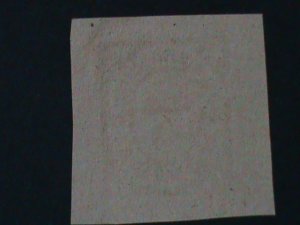 ​INDIA-FEUDATORY STATES- POSTAGE STAMP- IMPERF MNH -VF-OVER 100 YEARS OLD