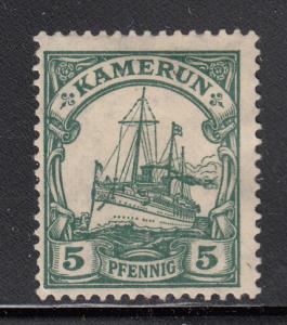 Cameroun 1900 MH Scott #8 5pf Kaiser's Yacht 'Hohenzollern'