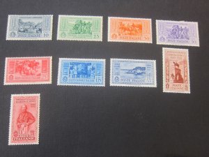 Italy 1932 Sc 280,282-89 MH