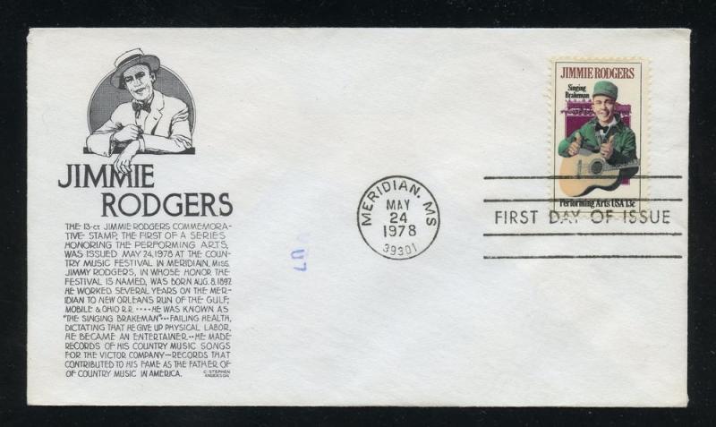 US 1755 UA Jimmie Rodgers Anderson