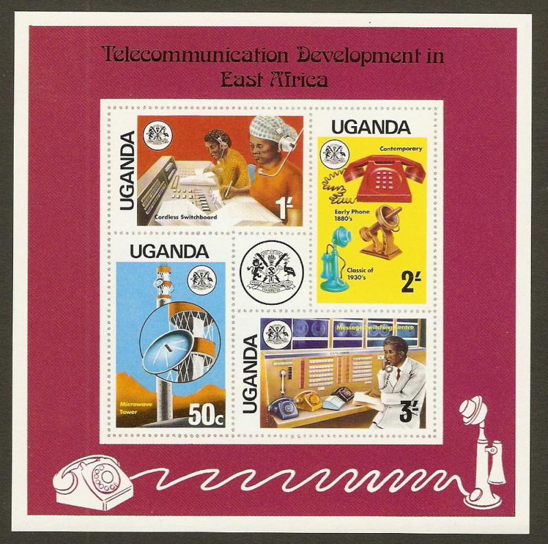 Uganda #150a NH Telecommunications SS