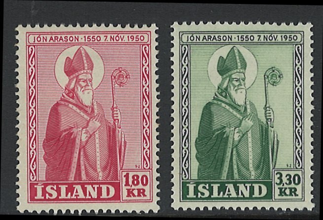 Iceland Scott 269-270 MVLH! Complete Set!