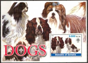 Somalia 2002 Dogs Scouting Scouts (I) S/S MNH Private