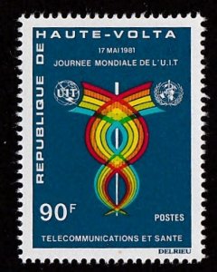 Burkina Faso # 566, World Telecommunication Day,   Mint NH, 1/2 Cat.