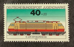 Germany 1975 Scott B518 MNH  - 40 +20pf,  Class 103 Electric Locomotive