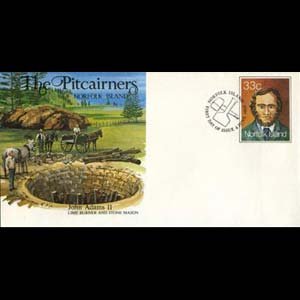 NORFOLK IS. 1985 - Pre-stamped Cover-No.15 Lime